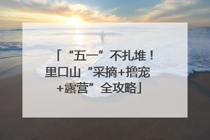 “五一”不扎堆！里口山“采摘+撸宠+露营”全攻略