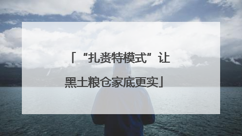 “扎赉特模式”让黑土粮仓家底更实