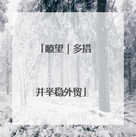 瞭望｜多措并举稳外贸