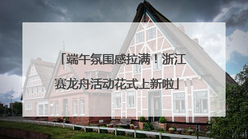 端午氛围感拉满！浙江赛龙舟活动花式上新啦