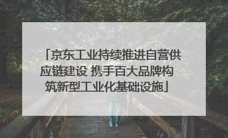 京东工业持续推进自营供应链建设 携手百大品牌构筑新型工业化基础设施