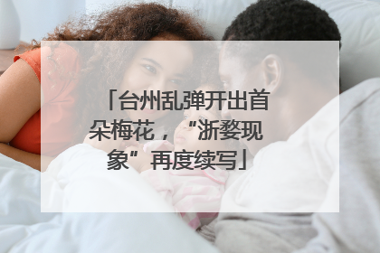 台州乱弹开出首朵梅花，“浙婺现象”再度续写