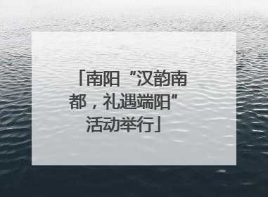 南阳“汉韵南都，礼遇端阳”活动举行