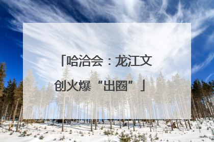 哈洽会：龙江文创火爆“出圈”