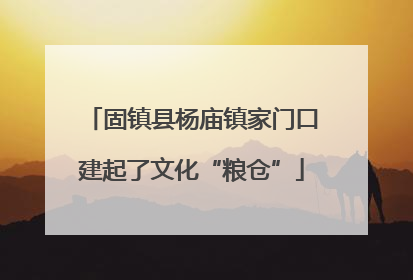 固镇县杨庙镇家门口建起了文化“粮仓”