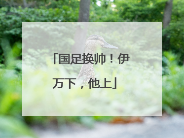 国足换帅！伊万下，他上