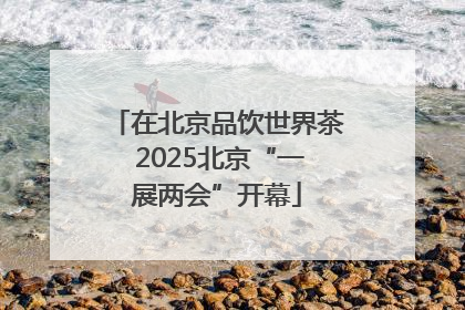 在北京品饮世界茶 2025北京“一展两会”开幕