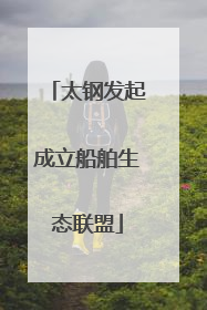 太钢发起成立船舶生态联盟
