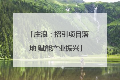 庄浪：招引项目落地 赋能产业振兴