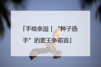手绘条漫｜“种子选手”的麦王争霸赛