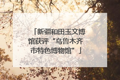 新疆和田玉文博馆获评“乌鲁木齐市特色博物馆”