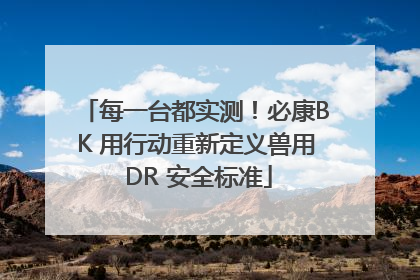 每一台都实测！必康BK 用行动重新定义兽用 DR 安全标准