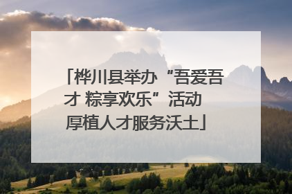 桦川县举办“吾爱吾才 粽享欢乐”活动 厚植人才服务沃土