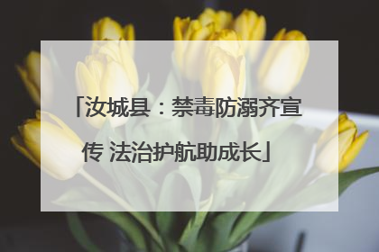 汝城县：禁毒防溺齐宣传 法治护航助成长