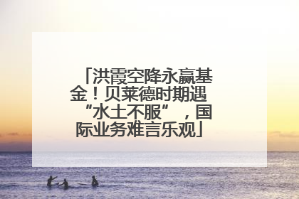 洪霞空降永赢基金！贝莱德时期遇“水土不服”，国际业务难言乐观