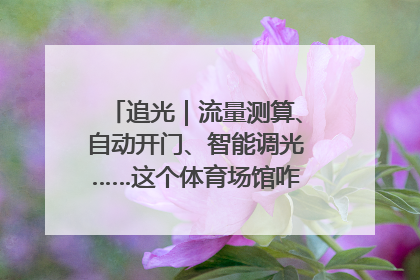 追光｜流量测算、自动开门、智能调光……这个体育场馆咋这么先进？