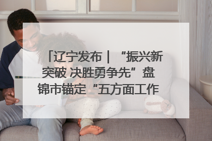 辽宁发布｜“振兴新突破 决胜勇争先”盘锦市锚定“五方面工作”力争全年地区生产总值增长5.5%左右