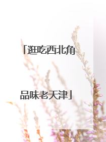 逛吃西北角 品味老天津