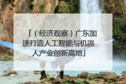 （经济观察）广东加速打造人工智能与机器人产业创新高地