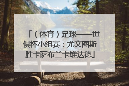 （体育）足球——世俱杯小组赛：尤文图斯胜卡萨布兰卡维达德