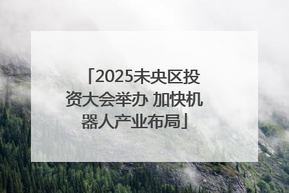 2025未央区投资大会举办 加快机器人产业布局