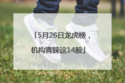 5月26日龙虎榜，机构青睐这14股