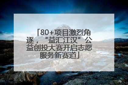 80+项目激烈角逐，“益汇江汉”公益创投大赛开启志愿服务新赛道