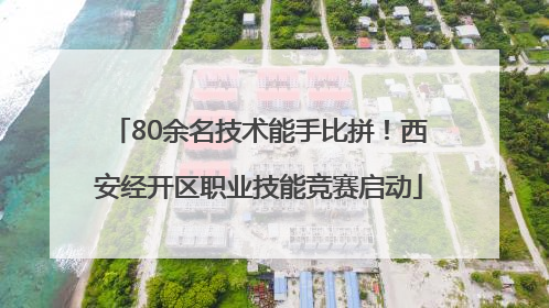 80余名技术能手比拼！西安经开区职业技能竞赛启动
